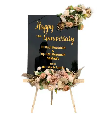 Papan Bunga Akrilik Cinyasag