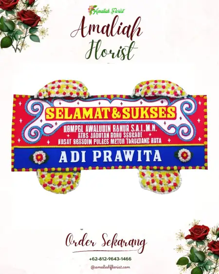 Papan Bunga Ucapan Selamat Cinyasag